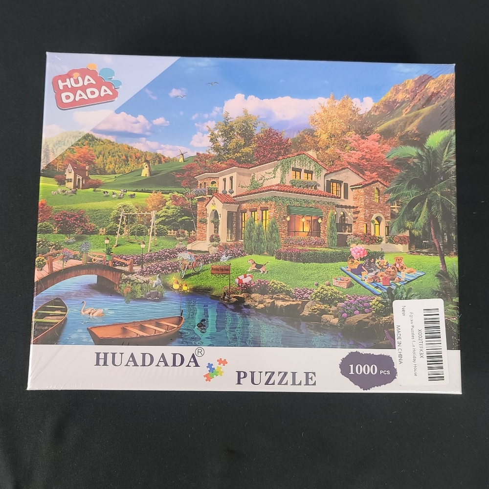 HUADADA PUZZLE  Romantic Resort  27.56" x 19.69" 1000 PCS